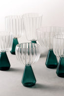Glass Goblet Vintage Champagne Glass