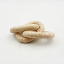Marble Stone Oval travertine stone chain links