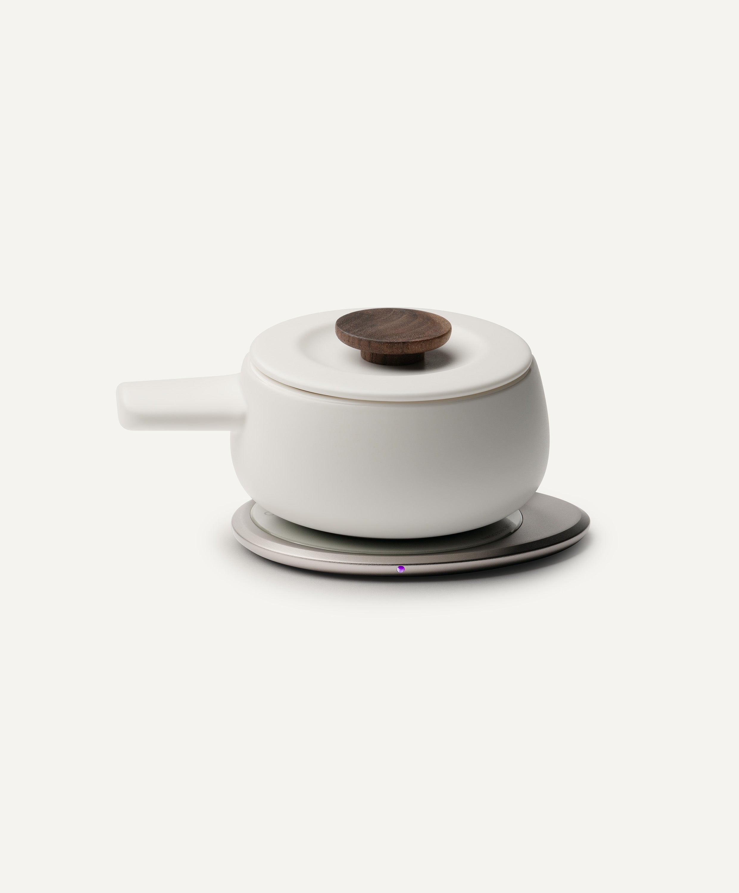 Fondi Self-heating Fondue Set - Jasmine White-Letifly Lights and Decor