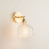 Light Sconce Glass Wall Lamp