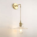 Light Sconce Glass Wall Lamp