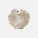 Fired White Ceramic Vase