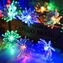 Floral Garden Multi-Color Solar Powered LED Strips