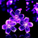 Floral Garden Multi-Color Solar Powered LED Strips