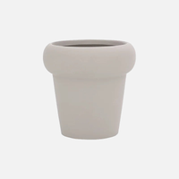Flower Bud Ceramic Potted Planter