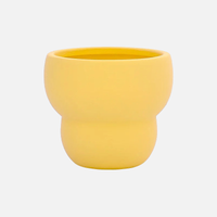Flower Bud Ceramic Potted Planter