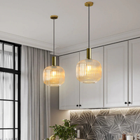 Gema Ripple Glass Pendant Light-Letifly Lights and Decor