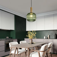 Gema Ripple Glass Pendant Light-Letifly Lights and Decor