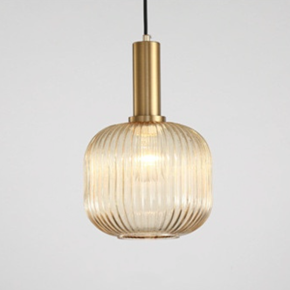 Gema Ripple Glass Pendant Light-Letifly Lights and Decor