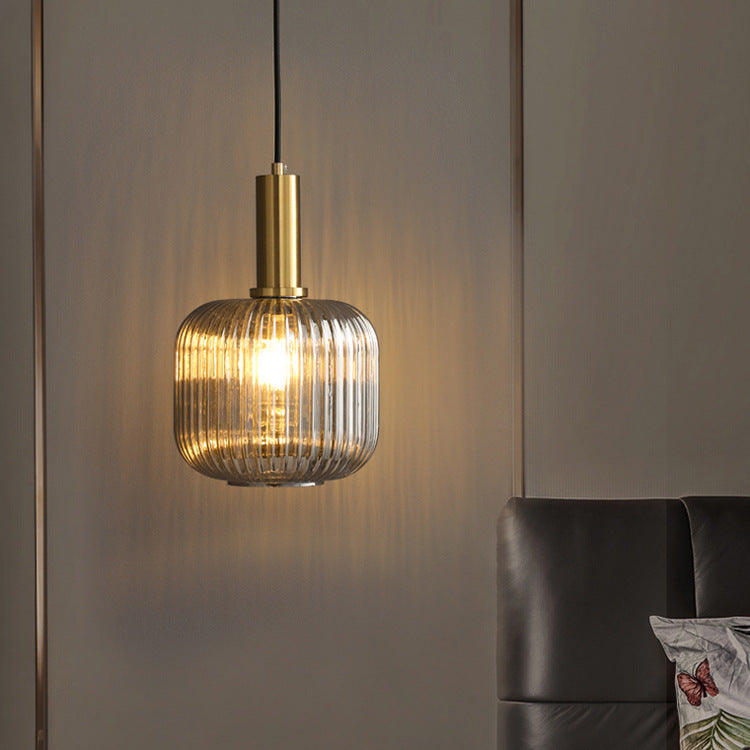 Gema Ripple Glass Pendant Light-Letifly Lights and Decor