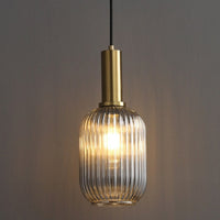 Gema Ripple Glass Pendant Light-Letifly Lights and Decor
