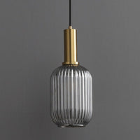 Gema Ripple Glass Pendant Light-Letifly Lights and Decor
