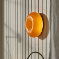Glass Donut Wall Lamp-Letifly Lights and Decor