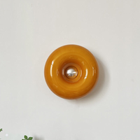 Glass Donut Wall Lamp-Letifly Lights and Decor