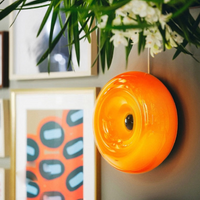 Glass Donut Wall Lamp-Letifly Lights and Decor