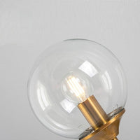 Glass Torch Brass Wall Light-Letifly Lights and Decor