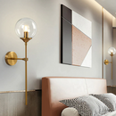 Glass Torch Brass Wall Light - Final Sale-Letifly Lights and Decor