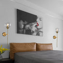 Glass Torch Brass Wall Light - Final Sale-Letifly Lights and Decor