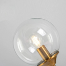 Glass Torch Brass Wall Light - Final Sale-Letifly Lights and Decor