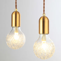 Home Lighting Crystal Pendant Light Led Hanging Lamp for Kitchen Home 
