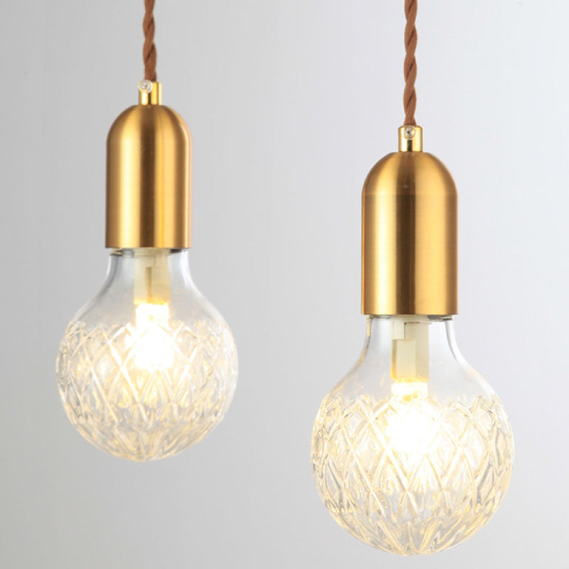 Home Lighting Crystal Pendant Light Led Hanging Lamp for Kitchen Home 