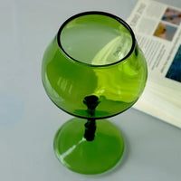 Green Conch Goblet