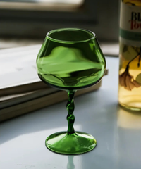 Green Conch Goblet