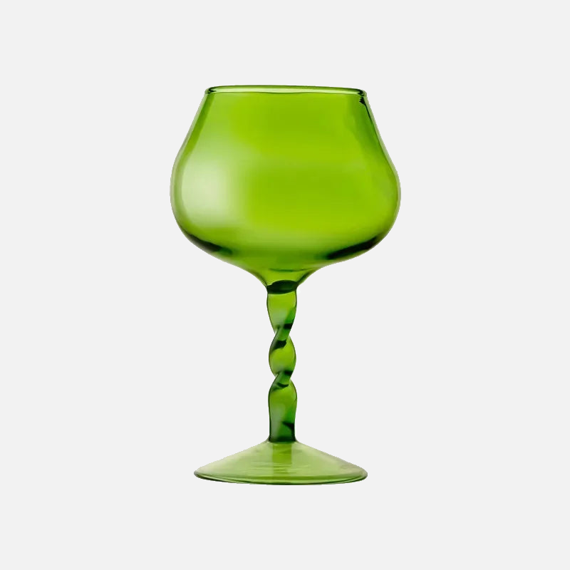 Green Conch Goblet