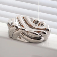 Grooves Ceramic Soap Box-Letifly Lights and Decor