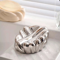 Grooves Ceramic Soap Box-Letifly Lights and Decor