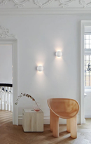 Gypsum LED wall lamp spherical wall light minimalist aesthetic wall light