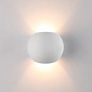 Gypsum LED wall lamp spherical wall light minimalist aesthetic wall light