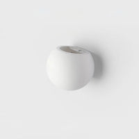 Gypsum LED wall lamp spherical wall light minimalist aesthetic wall light