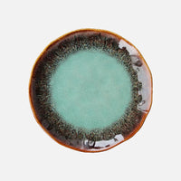 8 inch European ceramic dish creative Western steak dish pasta home salad dish plate kiln transmutation glaze china plates-Letifly Lights and Decor