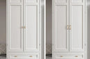 2.52"-15.74" Nordic Brass Long Furniture Handles Wardrobe Kitchen Cupboard Cloakroom Bedside Cabinet Handle Bedroom Accessories-Letifly Lights and Decor