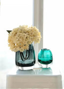 ins Light luxury thick transparent glass vase decoration hydroponic crafts home decoration ornaments living room decor-Letifly Lights and Decor