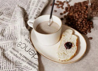 Stoneware Milk Tea Mug Set