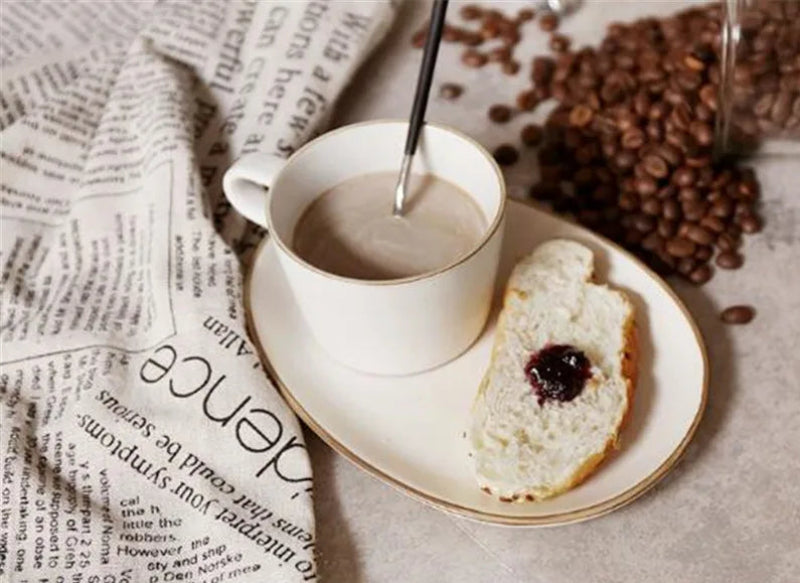 Stoneware Milk Tea Mug Set