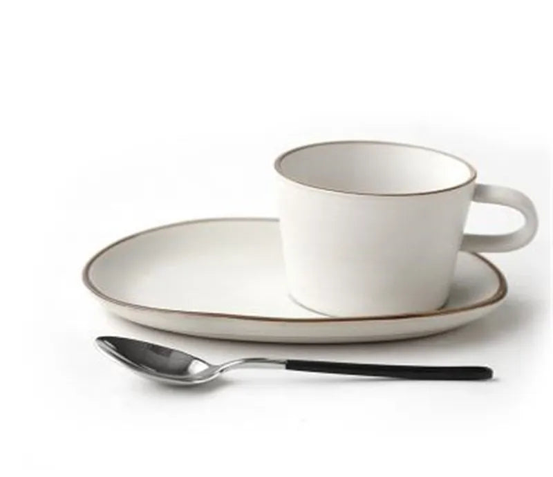 Stoneware Milk Tea Mug Set