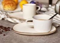 Stoneware Milk Tea Mug Set