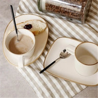 Stoneware Milk Tea Mug Set