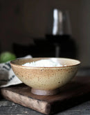 Handmade Ceramic Japanese rough pottery dinner plate dessert plate-Letifly Lights and Decor