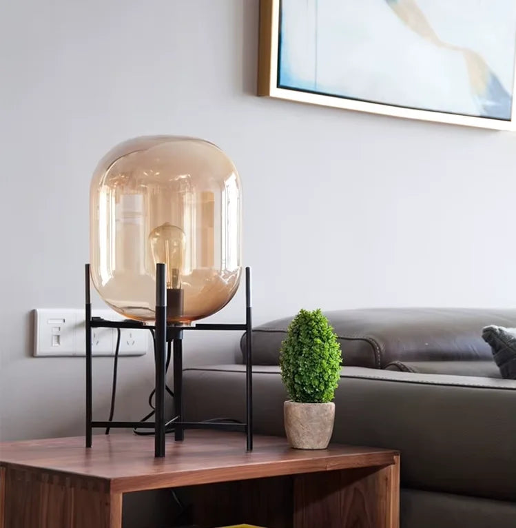 Pulpo Glass Table and Floor Lamp-Letifly Lights and Decor