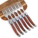 Heritage Laguiole Wood & Stainless Steel Cutlery Set-Letifly Lights and Decor
