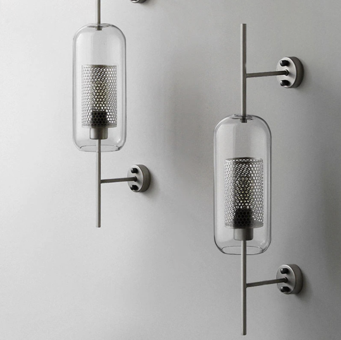 Honeycomb Glass & Metal Sconce Light - Final Sale-Letifly Lights and Decor