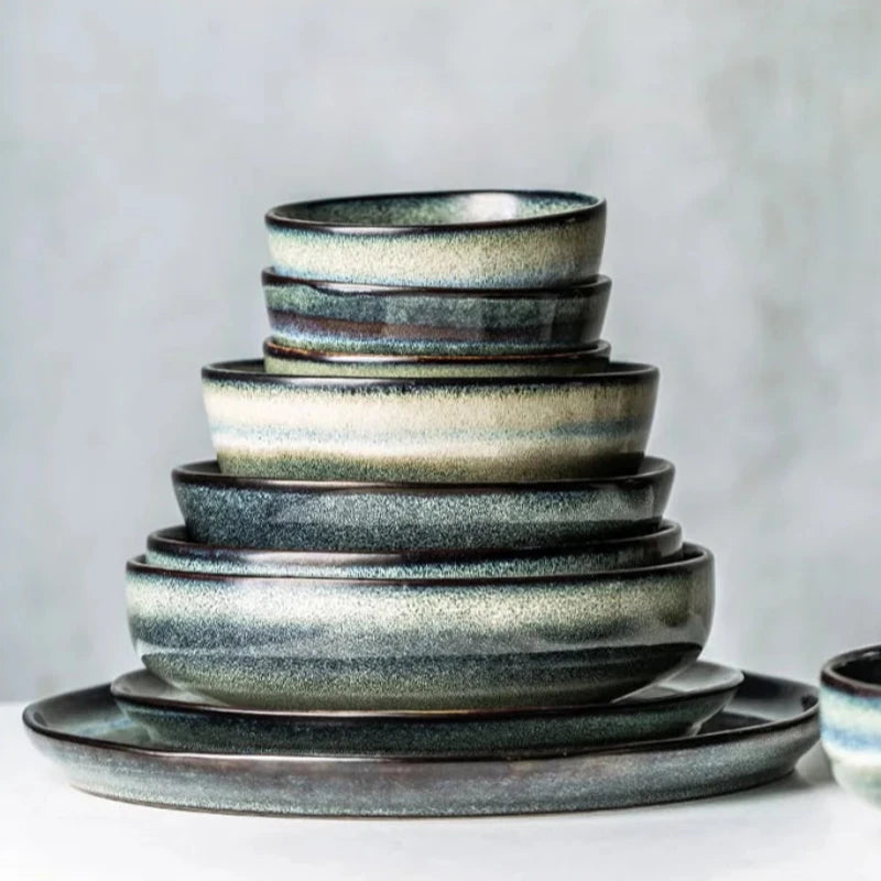 Horizon Glazed Sallow Dinnerware