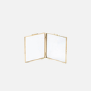Infinite Double Glass Photo Frame