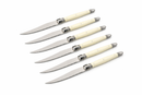 Ivory Laguiole Style Flatware Cutlery Set-Letifly Lights and Decor