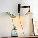 Walnut Wood Adjustable Wall Lamp
