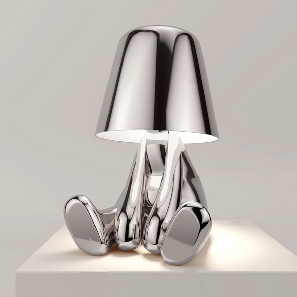 Jupiter Figurine Cordless Table Lamp-Letifly Lights and Decor